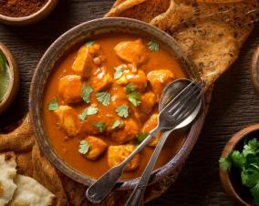 Coriander Chicken Masala