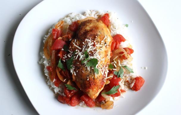 chicken cacciatore