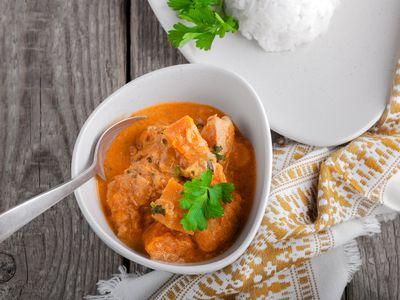 Baked Curried Chicken Breasts