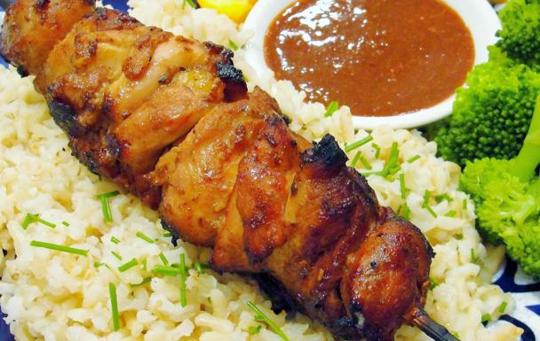 Barbecued Raspberry-Hoisin Chicken