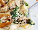 Chicken Apple Egg White Omelet