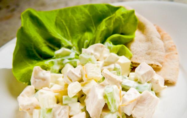 Chicken Waldorf Salad Sandwiches