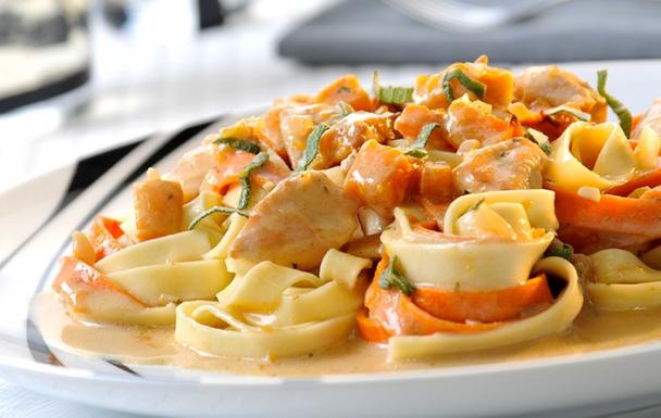 Chicken Butternut Squash Pasta