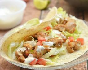 Chicken Soft Tacos