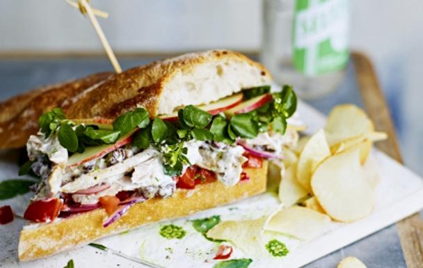 Chicken salpicao sub