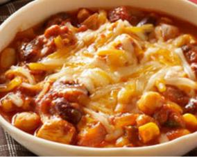 Chunky Bean and Chicken Chili