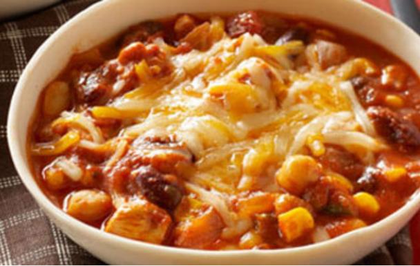 Chunky Bean and Chicken Chili