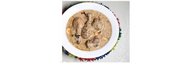 White Creamy chicken Korma