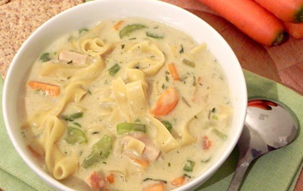 Creamy Chicken Noodle Soup