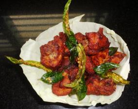 Andhra chicken fry