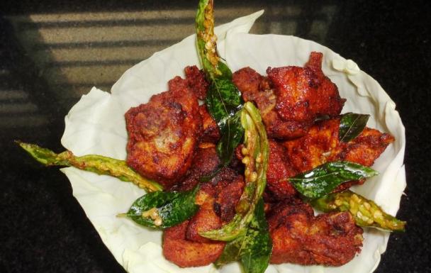 Andhra chicken fry