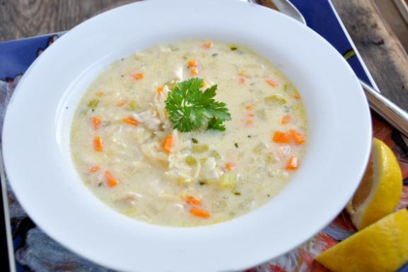 Greek Lemon Chicken Soup (Avgolemono)