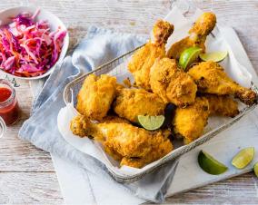 Healthier southern fried chicken