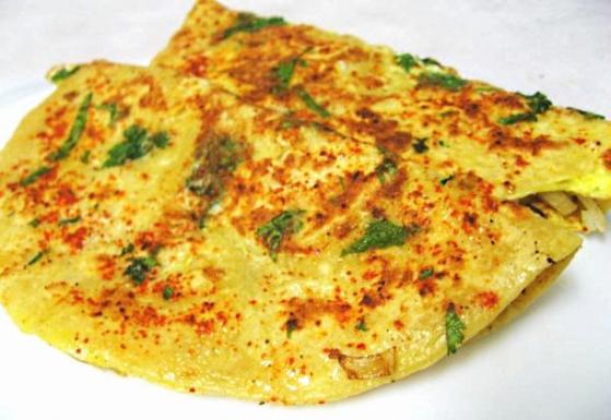 Healthy breakfast Egg Paratha