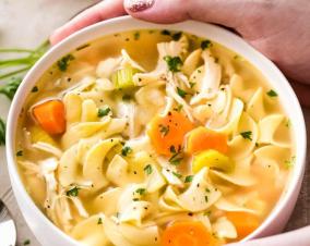 Hearty Homemade Chicken Noodle Soup