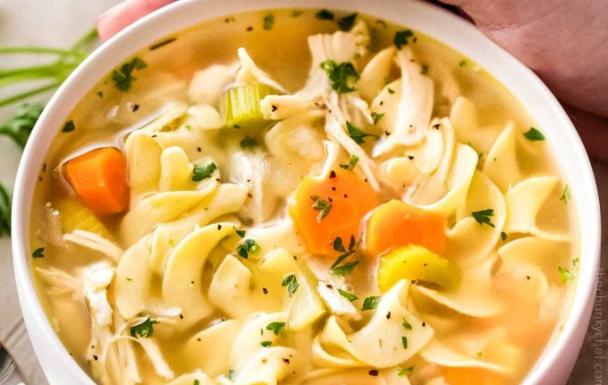 Hearty Homemade Chicken Noodle Soup