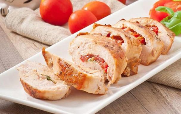 Mediterranean Stuffed Chicken Breasts