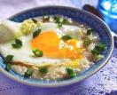 Oatmeal and Soft-Cooked Egg