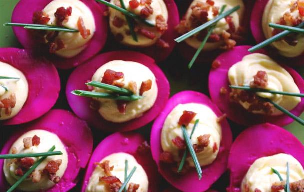 Pickled Deviled Eggs