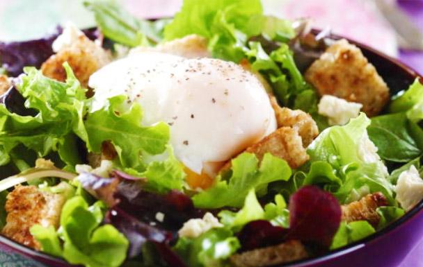 Poached Egg Salad