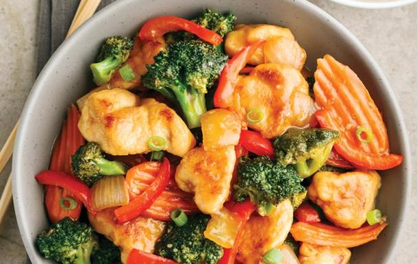 Stir Fried Chicken and Vegetable
