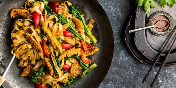Stir Fry Chicken and Noodles
