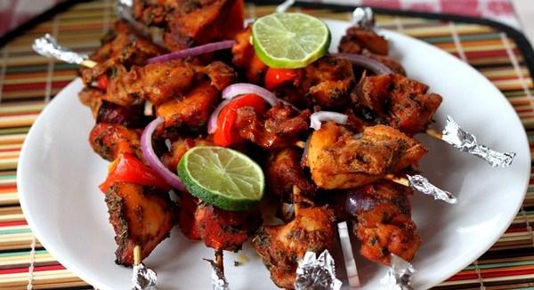 Tandoori chicken tikka