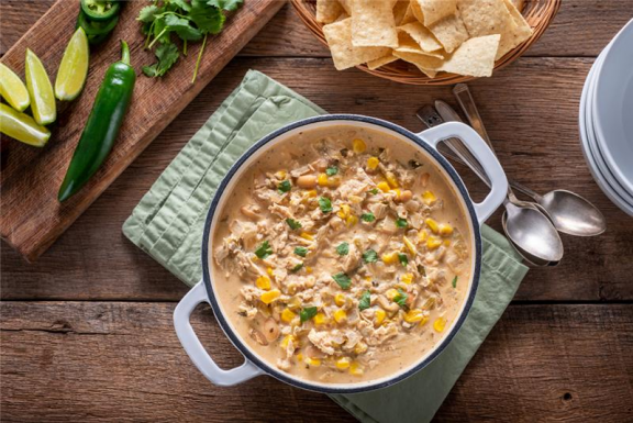 White Chicken Poblano Chili - Instant Pot Recipe