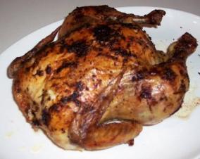Whole Roast Chinese Chicken With Plum Sauce