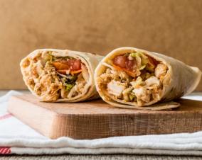 Zesty chicken shawarma