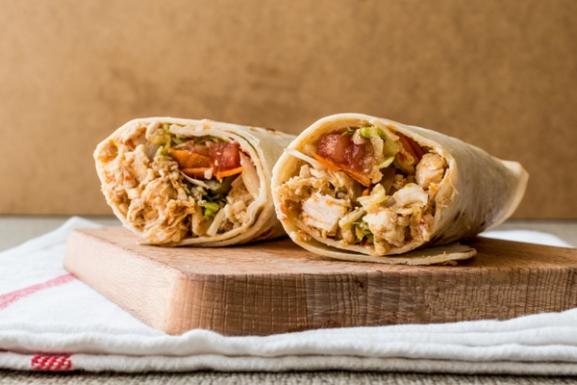 Zesty chicken shawarma