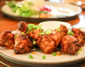 GLAZED LEMON HONEY GARLIC CHICKEN