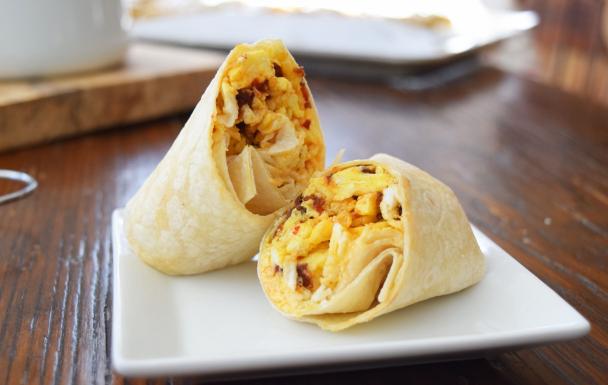 Egg and Cheese Burritos