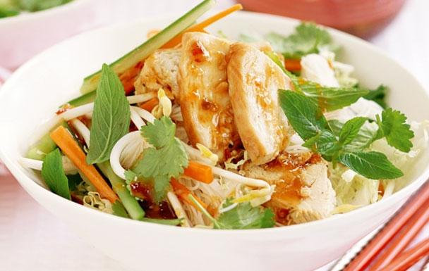 chicken and rice salad