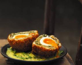 LOADED POTATO SCOTCH EGG