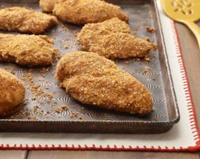 Oven-Fried Chicken Breasts