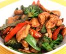 Spicy chicken & veg stir-fry