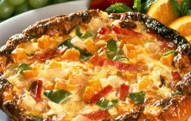 Spinach, Eggs and Tomato Frittata